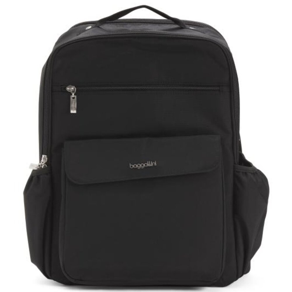 Baggallini Laptop Backpack Black RFID Like New